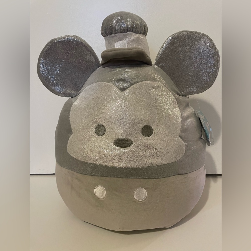 Squishmallows 14" Steamboat Willie Mickey Disney 100 Yr. Exclusive NEW